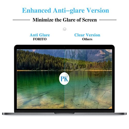 FFORITO [2 Pack] Anti Glare Laptop Screen Protector Compatible with 2016-2022 MacBook Pro 13" Model A1706 A1708 A1989 A2159 A2289 A2251 A2338(M1) M2 Chip, Anti Scratch & Fingerprint-proof Screen Protector - Image 3