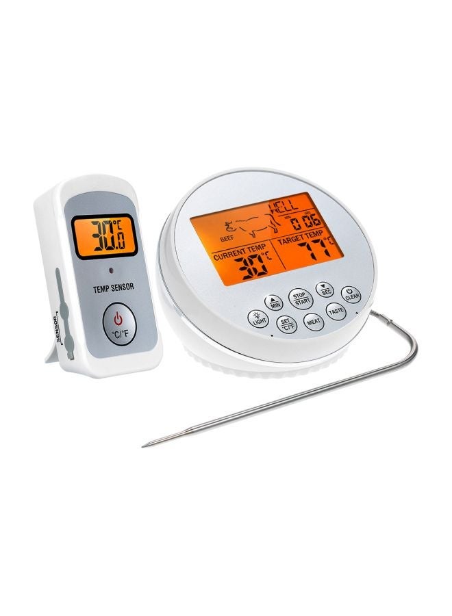 NIBEMINENT Wireless Meat Thermometer White  - Image 1