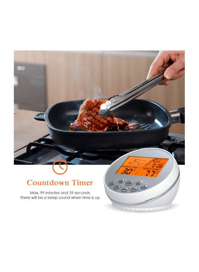 NIBEMINENT Wireless Meat Thermometer White  - Image 5