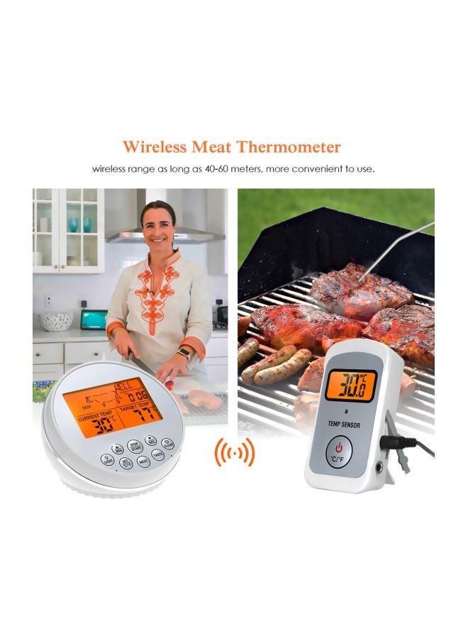 NIBEMINENT Wireless Meat Thermometer White  - Image 3
