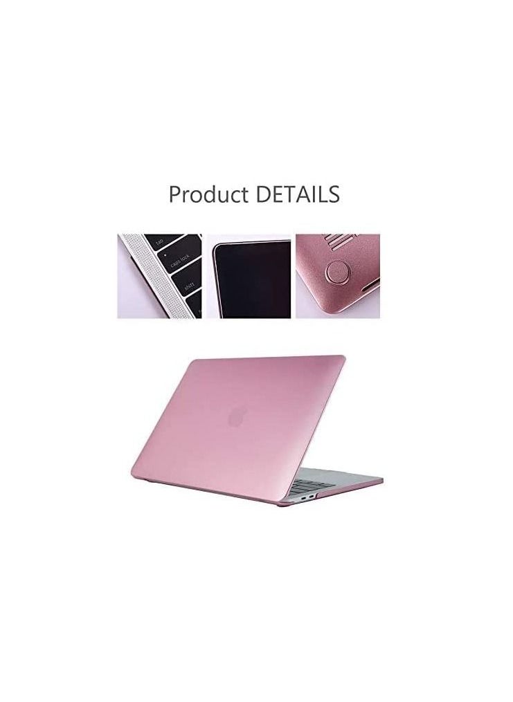Generic - MacBook Pro 13 inch case cover (2016-2020 (A2338/M1/A2289/A2251/A2159/A1706/A19 Rose gold - Image 1