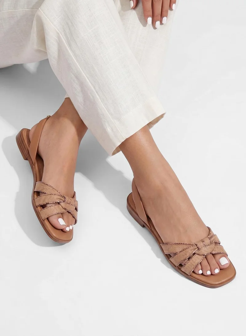 ALDO  Adwiedan Multi Strap Flat Sandals for Women | Best Price UAE