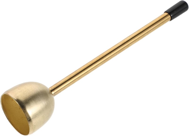 Uonlytech Metal Flame Extinguisher Bell with Long Handle Wick Snuffer for Secure Candle Fire Extinguishing Suitable for Home Decor and Festival Use - Image 1