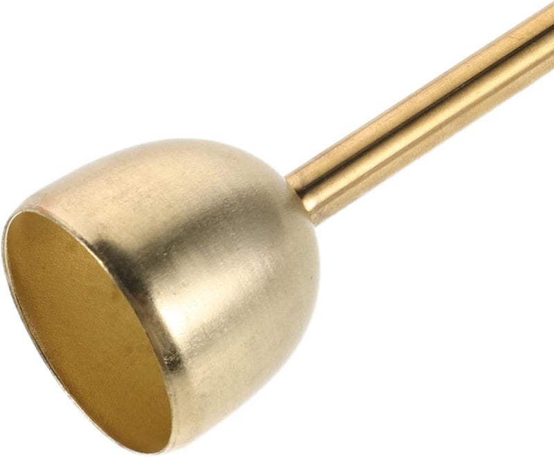 Uonlytech Metal Flame Extinguisher Bell with Long Handle Wick Snuffer for Secure Candle Fire Extinguishing Suitable for Home Decor and Festival Use - Image 3
