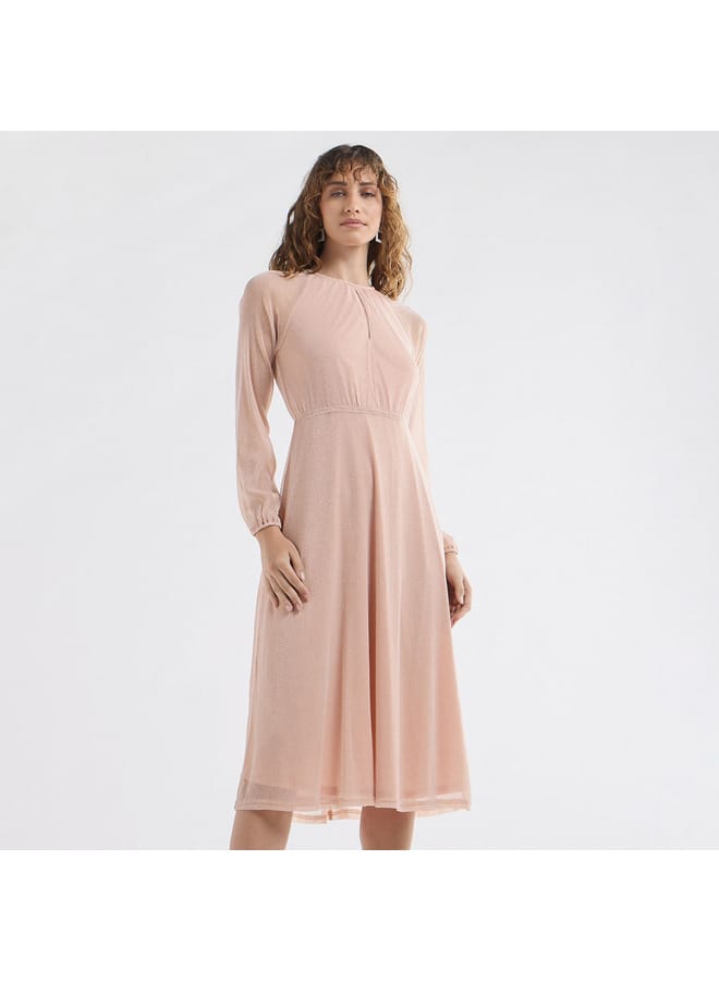 Splash FAV Blush Long Sleeve Dress  - Image 1