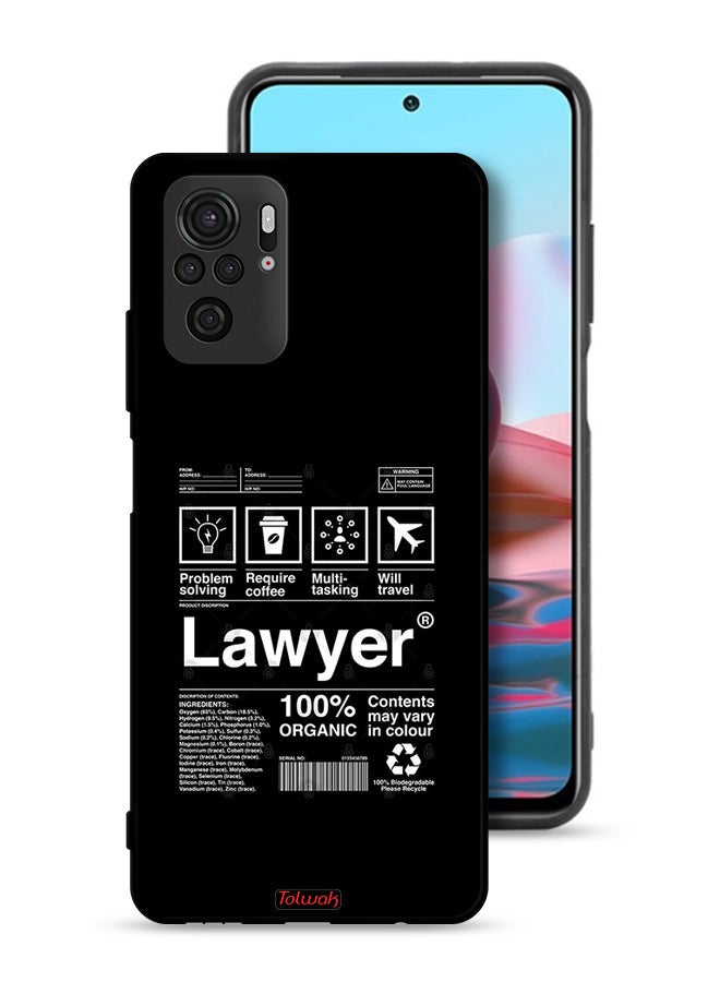Tolwak Xiaomi Poco M5s Protective Case Cover Lawyer Sticker - Image 1