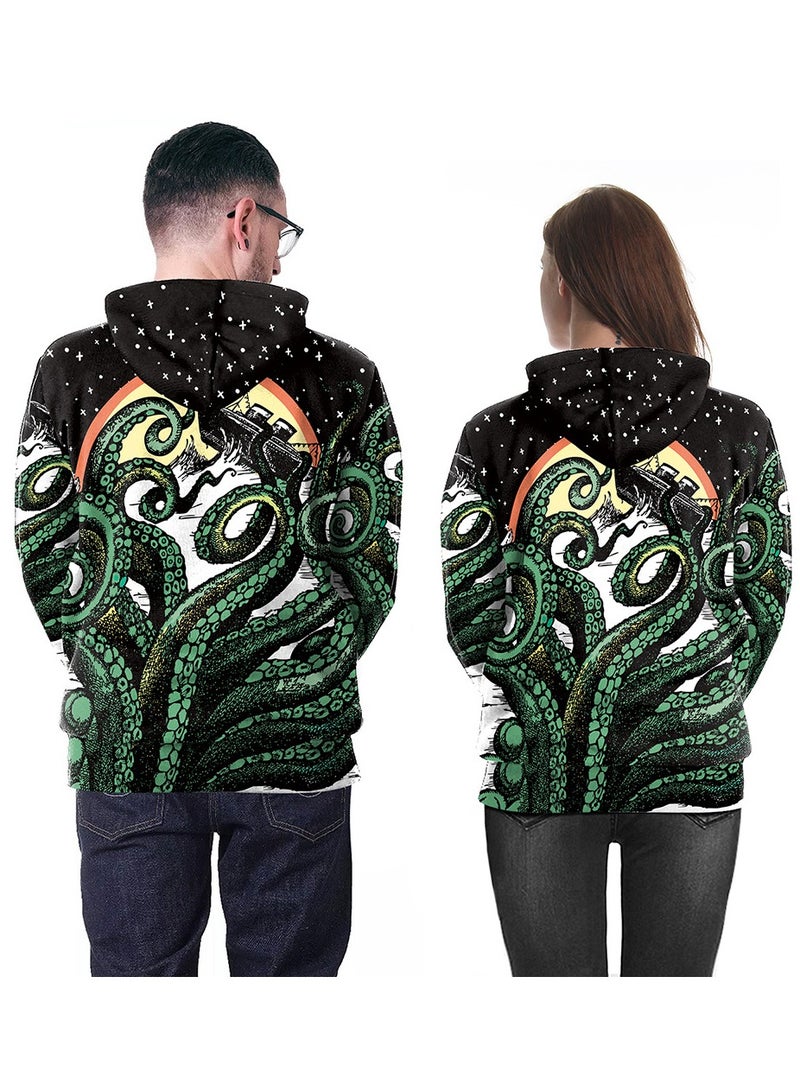 Loquat Avengers League 4 Destroyer Digital Print 3D Hooded Sweater - Image 2