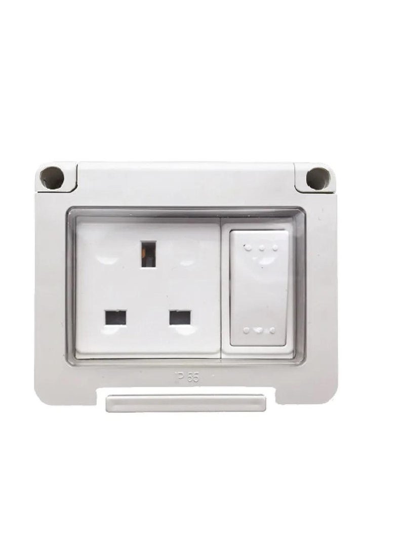 Milano Water Proof 1 Gang Switch Socket
