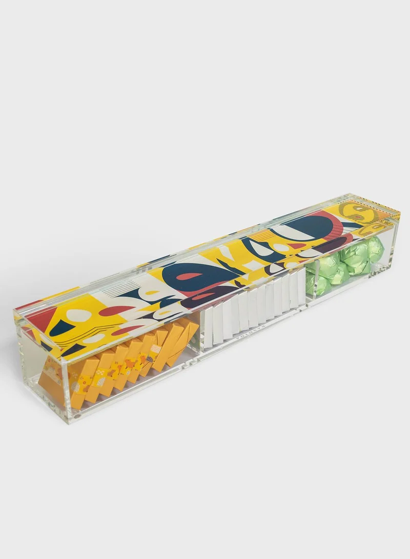 KASHIDA Abstract Rectangular Box