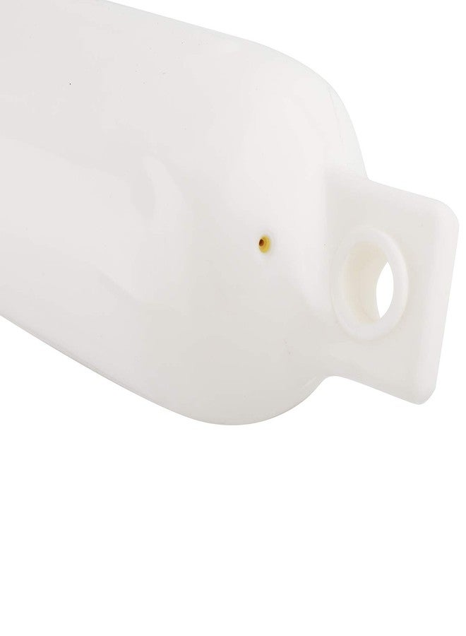 NovelBee 4 Pack of 4.5" x16 Ribbed Twin Eyes Boat Fender with Lines,Pump and Needle for Boat or Dock (White) - Image 4