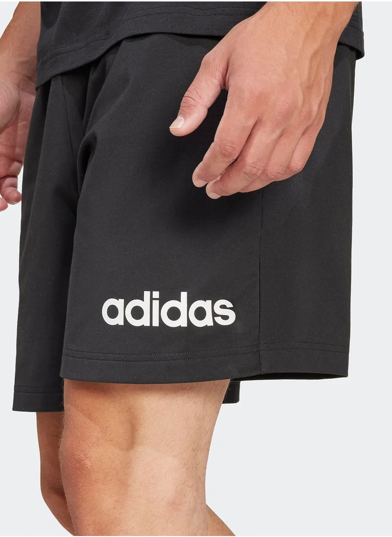 اديداس Essential Linear Single Jersey Shorts