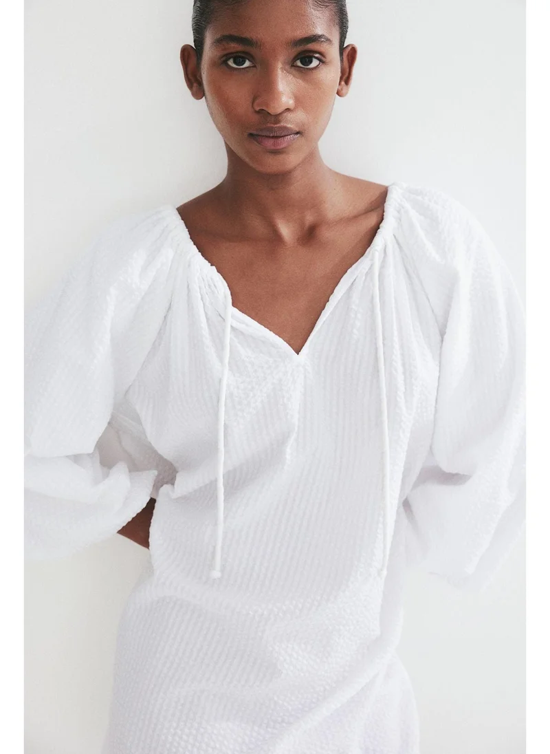 H&M Seersucker Dress