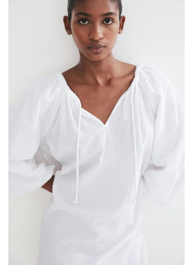 H&M Seersucker Dress