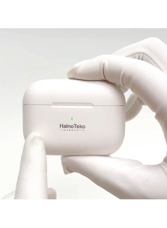 هينو تيكو سماعات أذن Haino Teko Air 25 True لاسلكية بتقنية البلوتوث مع صوت غني وميكروفون فائق الوضوح متوافق مع أجهزة iPhone وiPad - Image 5