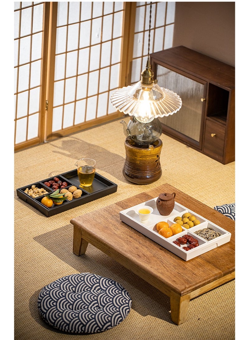 GuRiver Multi-Functional White Portioning Tray - Perfect For Tea, Snacks And Dried Fruits, Enhancing Your Leisure Time, Used For Portioning Bowls And Platters At Events And Parties, Movable Fries And Sauces, Fruits, Vegetables, Candies And Snacks - Image 5