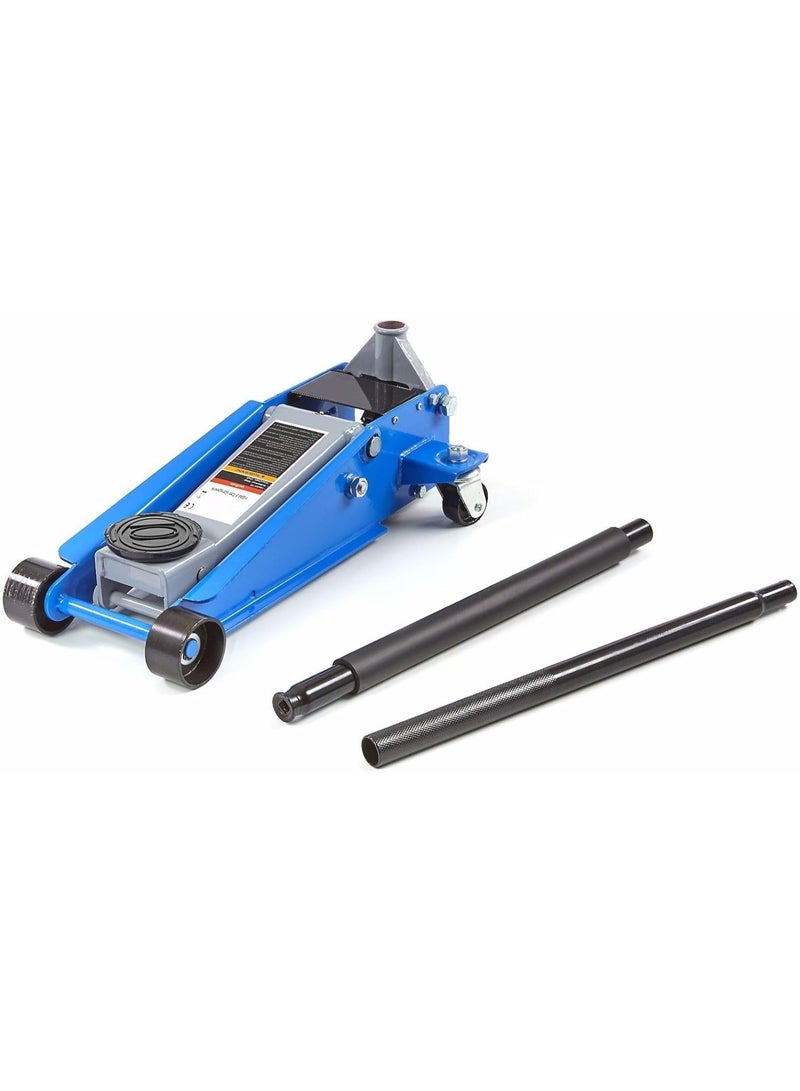 Professional Hydraulic Trolley Jack - Dual Piston Quick Lift System - Durable Heavy-Duty Floor Jack for Cars & SUVs - Easy to Use & Reliable - Image 1