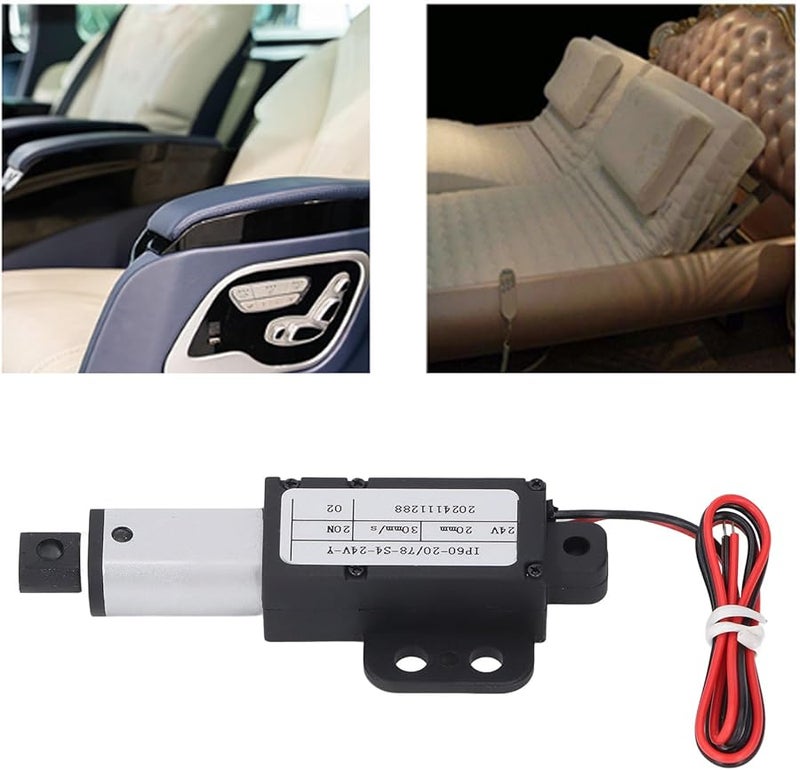 24V 20N 20mm Stroke Electric Micro Linear Actuator with Safety Features for Industrial Automation - Image 2