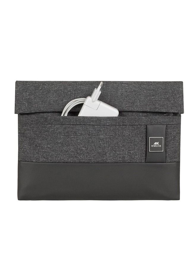 RivaCase 8803 Black Melange Ultrabook Sleeve 13.3" - Image 4