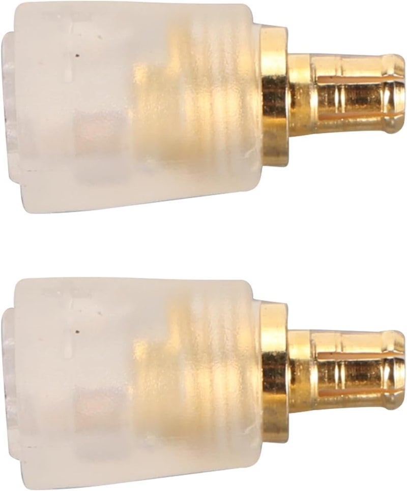 ANGGREK Headphone Cable Connector, Impact Wearable to 0.78mm Adapter Male to Female Small Lightweight for E40 for LS200 for for LS300 (Transparent) - Image 5