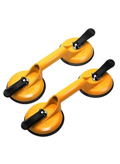 KPS KPS Aluminium Suction Lifter Heavy Duty Aluminum Glass Suction Cup Tile Suction Cup Lifter Moving Glass Pad for Lifting Dent Puller Multicolor 2 pcs  - Image 1