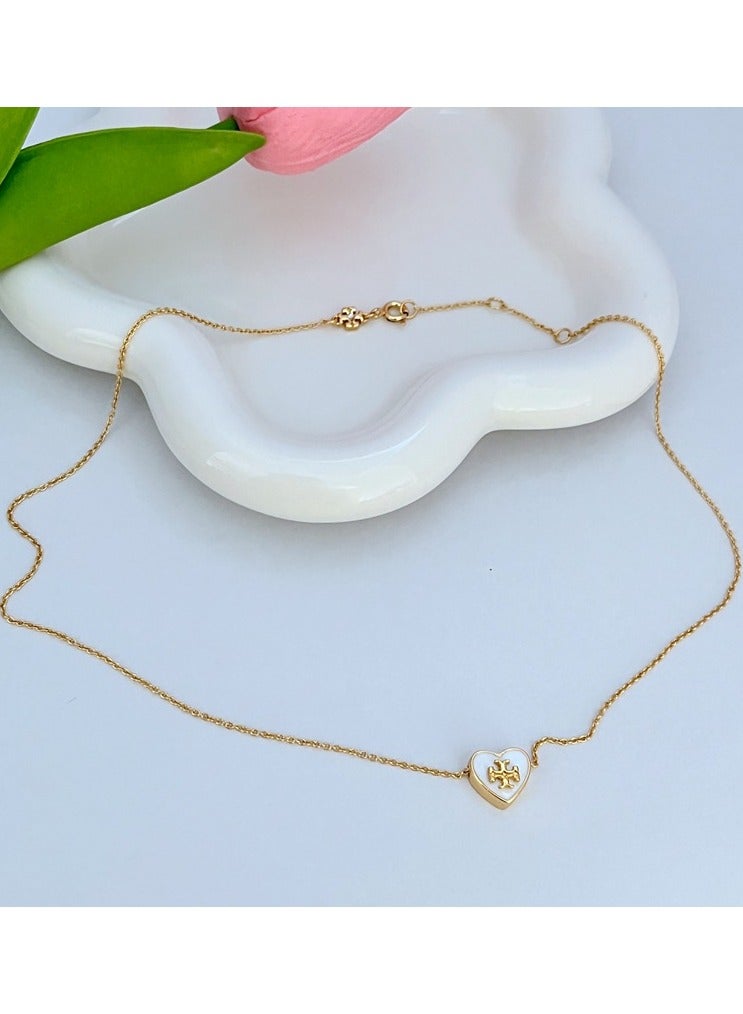 Burch Women's necklace temperament is simple, light luxury, niche design metal necklace - Image 2