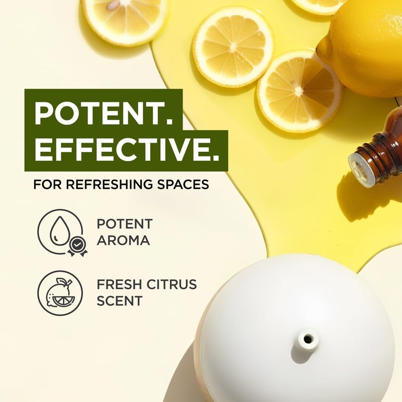Gya Labs Lemon Essential Oil - 0.34 Fl Oz - for Hair, Skin, Diffuser, Aromatherapy & DIY Candle Making Scent - Image 3