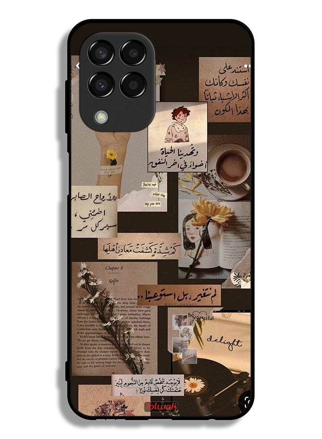 Tolwak غطاء حماية لجهاز سامسونج جالاكسي M33 مع اقتباسات عربية بتصميم قديم - Image 2