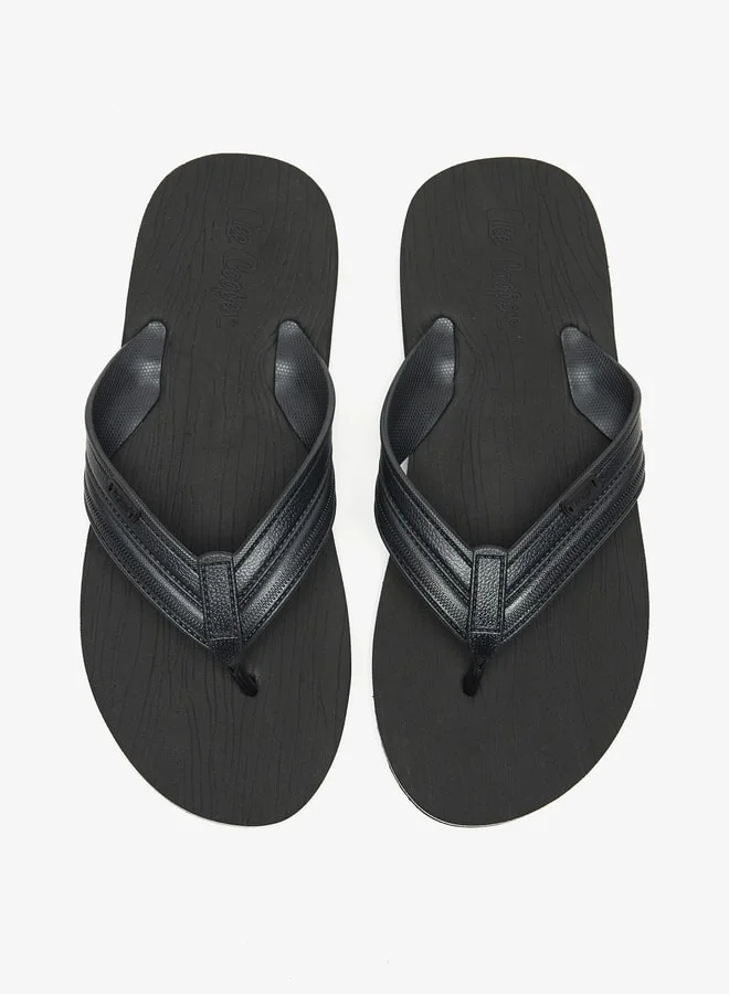 Lee Cooper Men's Solid Slip-On Thong Slippers