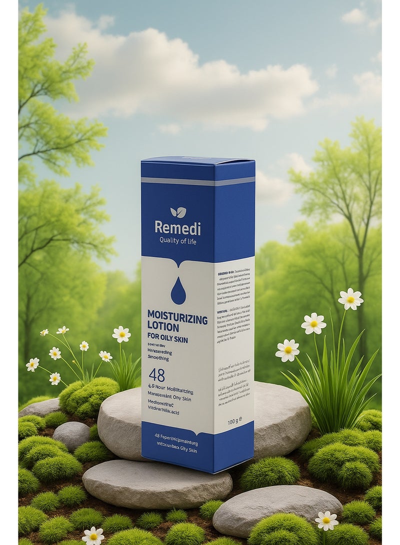 REMEDI Moisturizing Lotion For Oily Skin 100 ML - Image 5