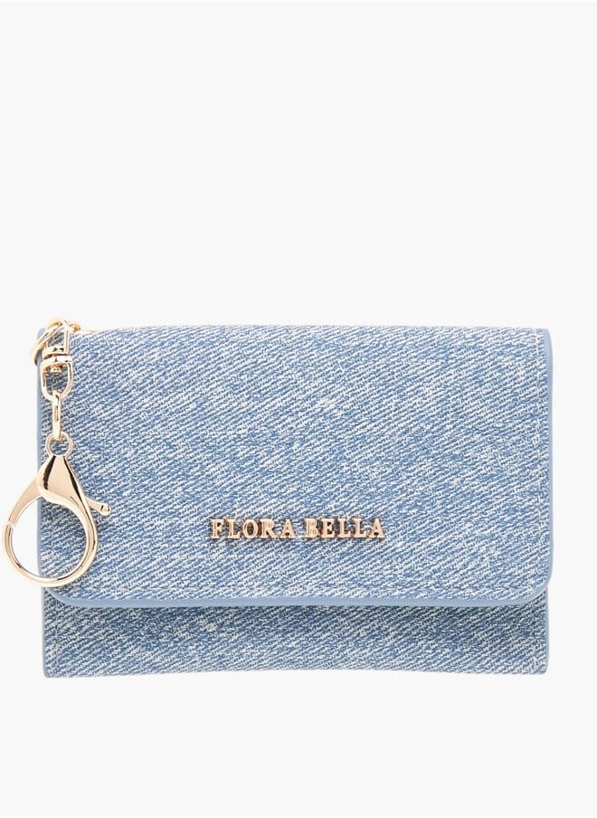 Flora Bella By Shoexpress Women Logo Accent Wallet with Flap Closure  - Image 1