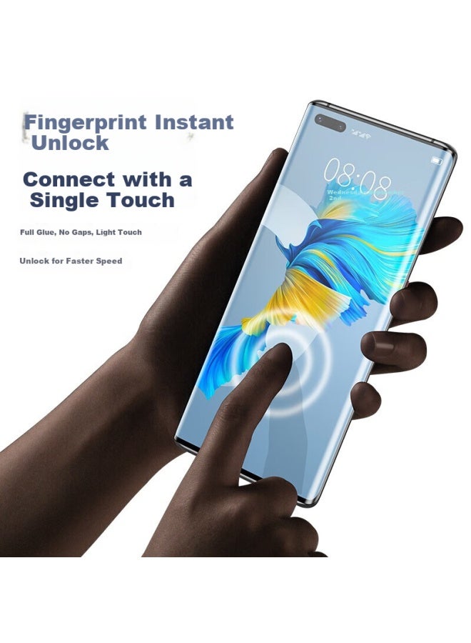 ISKA Yisika Hydrogel Film For Huawei Mate40, Mate40/e Phone Film, Soft Film, High-definition Full Screen Coverage, Anti-fingerprint, Non-tempered Glass, Full Adhesive Protection Jm446 - Image 1