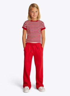 TOMMY HILFIGER Kids Ruffle Stripe Ss Top  - Image 1