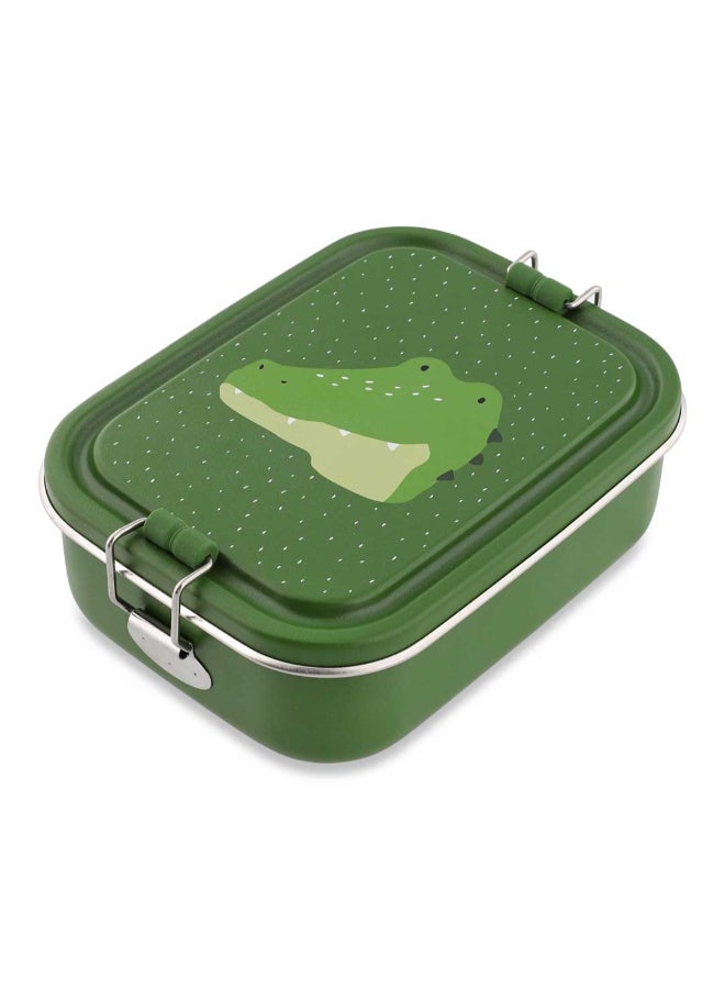 Trixie Stainless Steel Kids Lunch Box Small - Mr. Alligator - Image 4