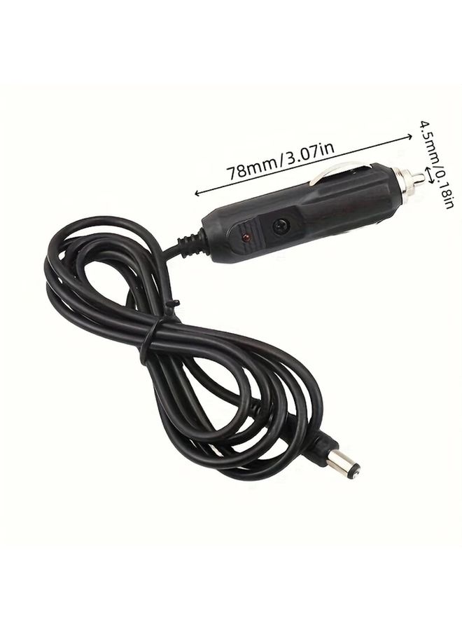 2Pcs Car Charger Cable 150cm 59 Inch Auto Lighter Power Adapter for Car Truck Bus Camera DVD Player - Image 4