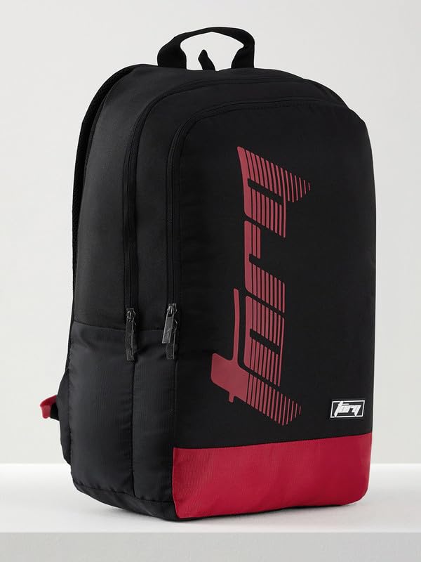 Torq Unisex Adult Polyester 30L Black_Red College/University Laptop Backpack - Image 3
