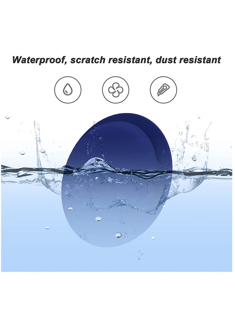 SYOSI AirTag Case AirTag Holder AirTag Accessories Silicone Pasteable Waterproof Anti Scratch Sticker AirTag Case Hidden Location Tracker Air Tag Holder for Kids for Apple Airtag 2 Packs - Image 3