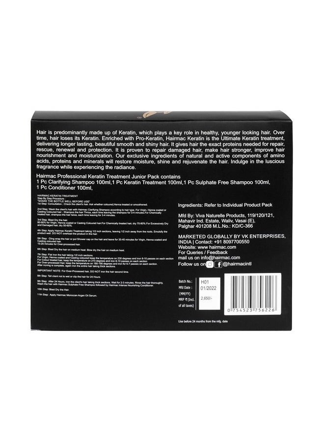 Hairmac - Professional Keratin Treatment Junior Pack - Image 1