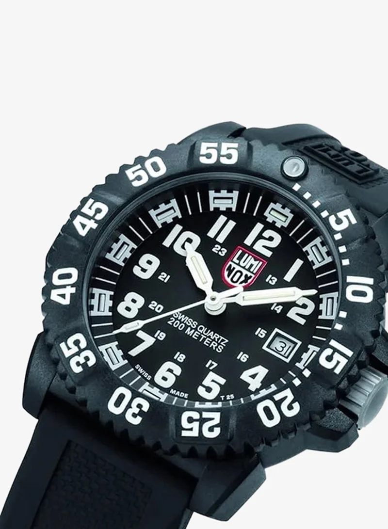 Luminox  Men's Analog Round Shape Rubber Wrist Watch XS.3051.F - 44 Mm for Men | Best Price UAE