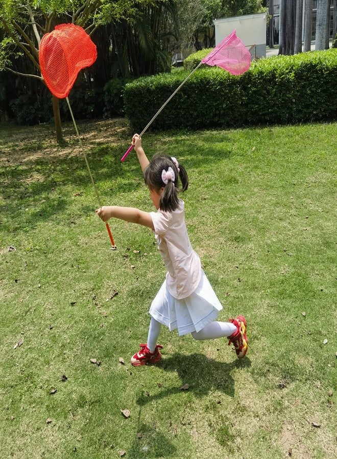 Toromp 2 Pack Telescopic Butterfly Nets - Great for Catching Insects Bugs Fishing - Outdoor Toy for Kids Playing - Extendable from 6.8" to 34" and Anti Slip Grip… - Image 5