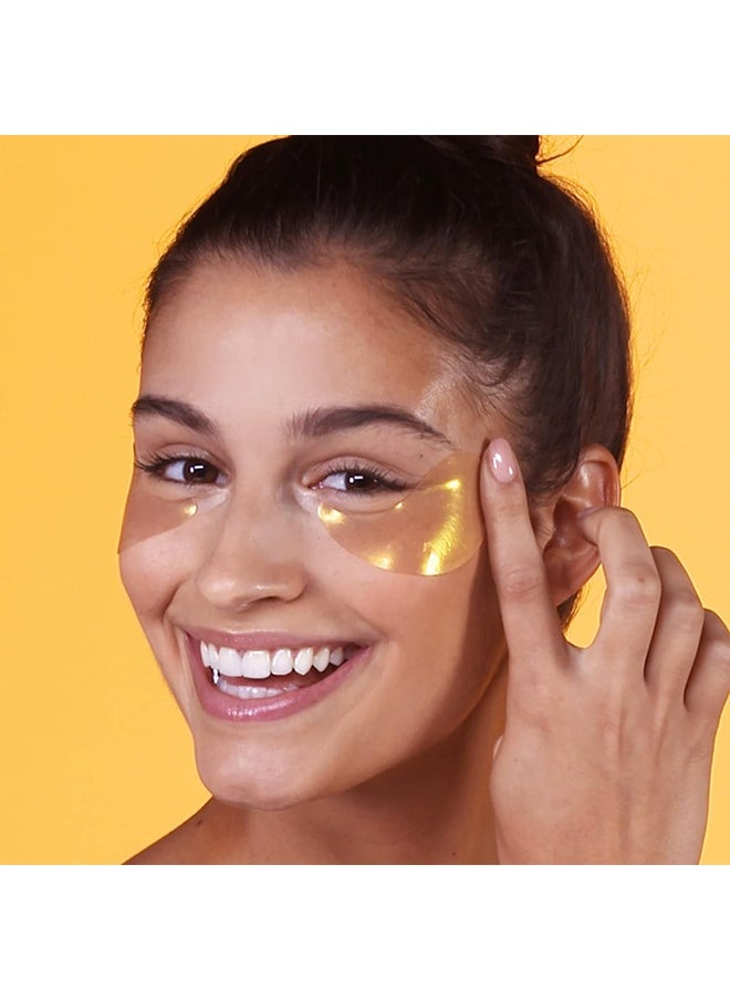 PETER THOMAS ROTH 24K Gold Pure Luxury Lift & Firm Hydra-Gel Eye Patches, Anti-Aging Under-Eye Patches, Help Lift and Firm Look of Eye Area, 60 Patches + Spatula  - Image 3
