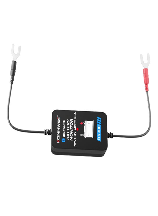 Konnwei BK300 Wireless Battery Monitor and Electrical System Tester BT 5.0 Intelligent Battery Tester Waveform Cranking Charging Test Voltage Acquisition for 12V 24V Flooded, AGM Flat, Spiral, EFB, VRLA, GEL, Lithium - Image 4