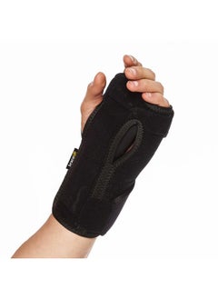 BraceUP Carpal Tunnel Wrist Brace Night Support Lightweight Splint with Cushioned Pads, Night Sleep Wrist Support Brace for Pregnancy, Hand Support, and Tendonitis Arthritis Pain Relief  - Image 1