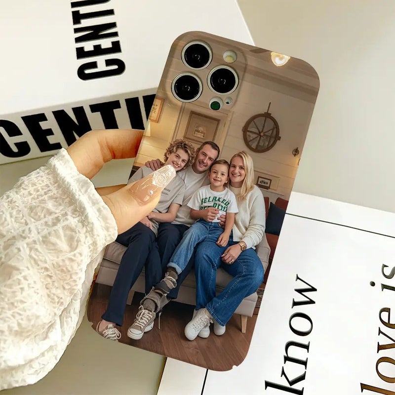 Phone Case For iPhone 6 Plus 6s Plus Custom DIY Photo Pattern Design Scratchproof Shockproof Soft Black Personalizable Best Gift For Friends Personal Use - Image 2