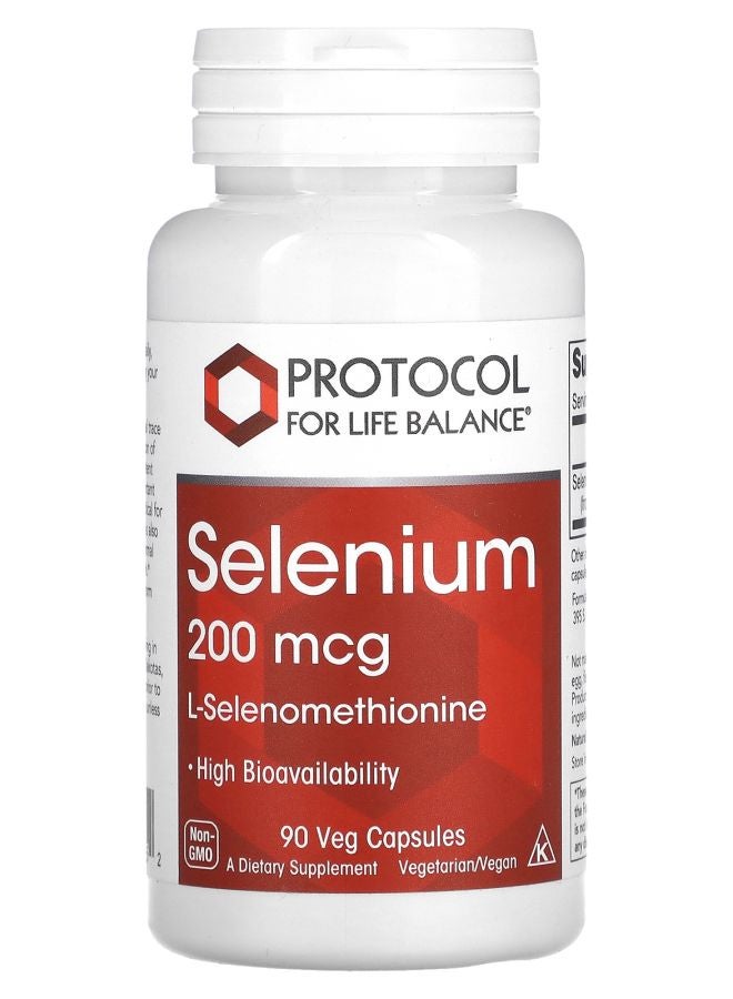 Protocol For Life Balance Selenium 200 mcg 90 Veg Capsules