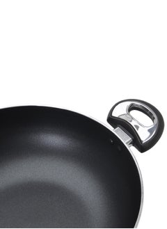 Non-Stick Aluminum Wok Without Lids With Heat Resistant Handle Brown/Black 24 | 26 | 28 | 30 | 32 CM - pzsku/Z662F4B58B7F31957FF1CZ/45/_/1734964660/f3239675-0fe5-4200-b484-5d6d9c9dc44d