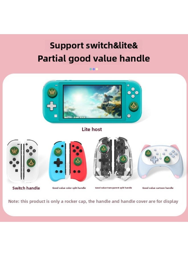 IINE For Nintendo Switch Rocker Cap Lite Silicone Button Cap Oled Joyco-Product Color:Switch Rocker Cap-jet Model-L705  - Image 5