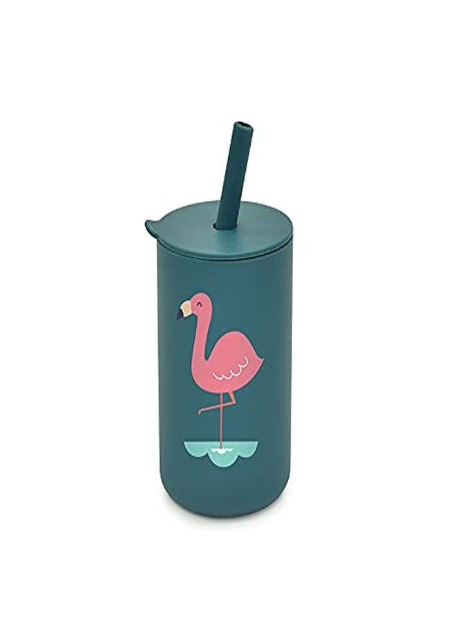 Oncarnival Mini Baby Silicone Cups with Straw Reliable Lid Sippy Cup Unbreakable Training Cup for Toddler - Image 2