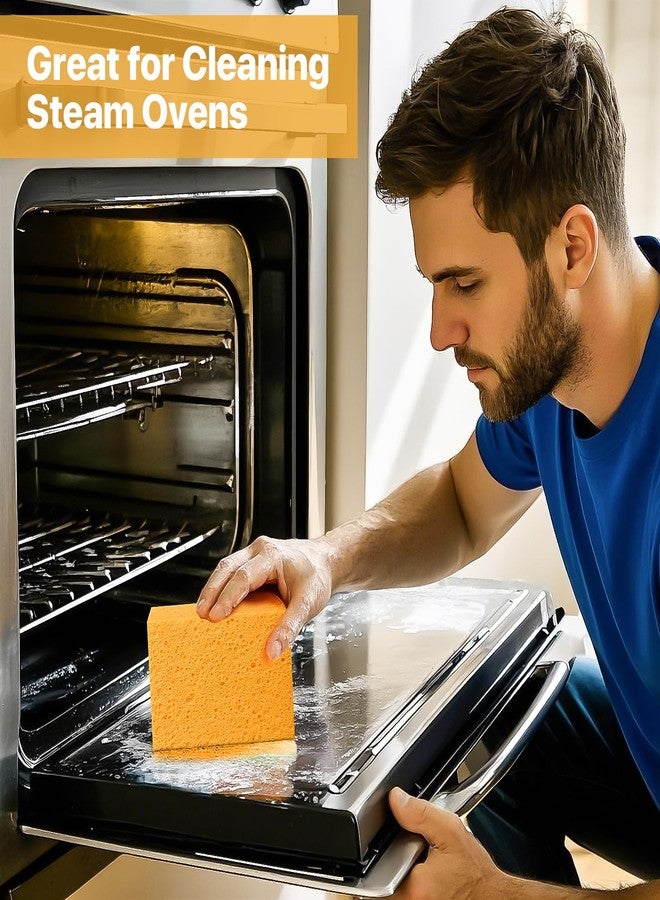Mt.Jun 1 PCS Large Natural Cellulose Sponges 6x4x2 Inch - Super Absorbent and Biodegradable, Perfect for Home & Kitchen Cleaning, Boat Bail, Car Washing - Image 5