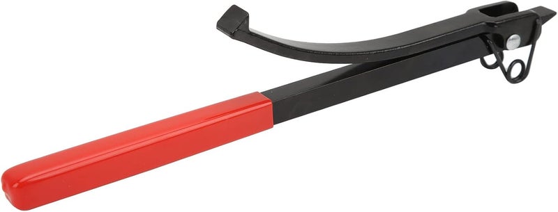 Flywheel Turner Universal High Hardness Portable Metal Flywheel Turning Tool, Flywheel Holder Wrench with Spring Tension Hook Tip, Lightweight Turning Tool for Vehicles Clutches Ge - Image 1