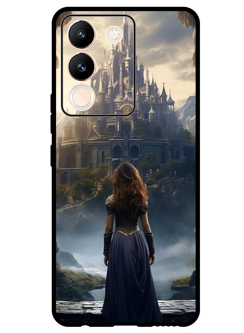 Theodor Protective Case Anti Scratch Shock Proof Bumper Cover For Vivo V29e Alone On The Top Of - Image 1